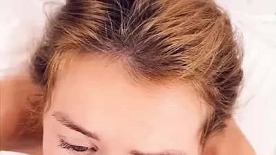 Naughty Wake-Up: POV Morning Cum with Hot Babe