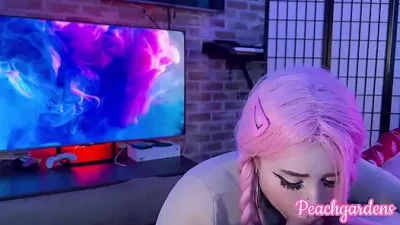 Sloppy Deep-Throat Suck & Gushing Cum Explosion