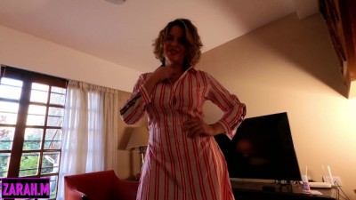 My Boss's Wife Wants Me to Cum All Over Her Big Tits!