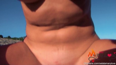 Beach Fitness Babe Gets Raw on the Sand