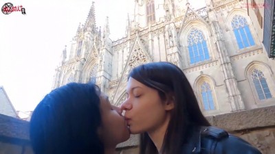 Outdoor Sex Escapades in Barcelona - Hot Public Encounter