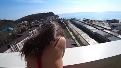 Public Sex Adventure with Sexy Stunner in POV