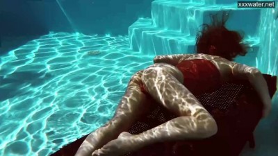 Hot Tight Bod: Naughty Babe's Swim Gymnastics