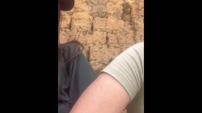 Steamy Lesbian Encounter: Secret Street Corner Climax