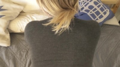 POV: Wild Ride with the Blonde Bombshell