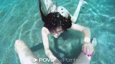 Petite Minx Pounded by Fat Cock Post-Pool Fun