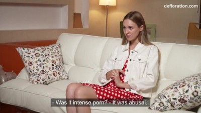 Deflowered Delight: First-Time Hymen Casting Action