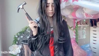 CREEPY TEEN GIRL (JOI) - INDIGO WHITE (+18)