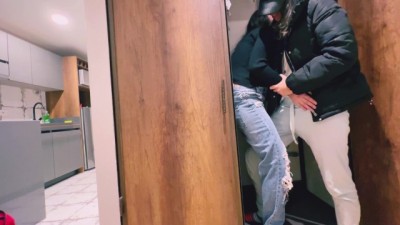 Steamy Secret: Getting It On in the Closet While Her Stepmom's Clueless!