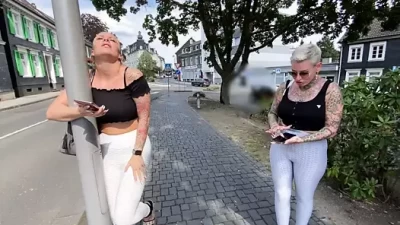 Remote-Controlled Orgasms in the City