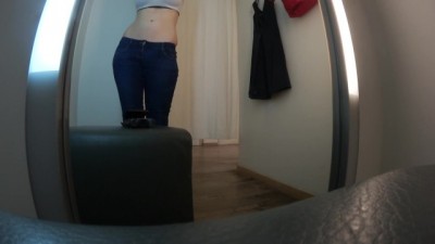 Hot Dressing Room Blowjob: Cum Fiesta