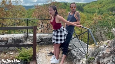 Risky Public Fuck on a Tower - Uncensored Thrills