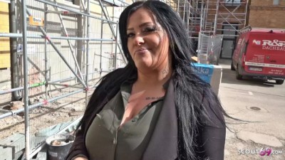 Big Titted German BBW Public Agent Sex