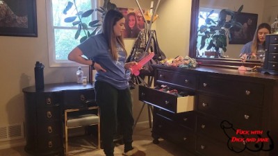Step-Mom's Wild Discovery: Testing the Massive Dildo!