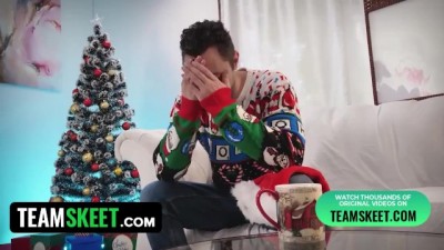 Naughty Holiday Haunt: Horny Husband's Wild Christmas Spirit Visit
