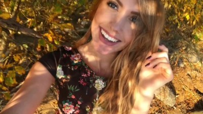 Outdoor Risky Blowjob & Cum in Mouth! POV - Desert Beach - Luxury Girl