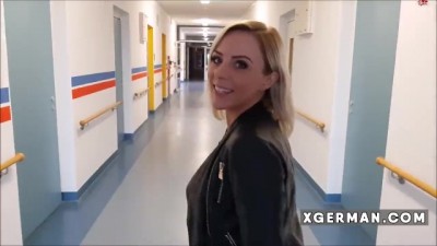 German Life Woman Fucks Herself at the Hotel