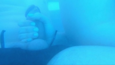 Great big dick in the pool