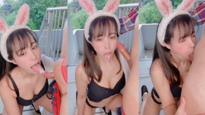 無修正 野外露出 フェラ