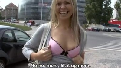 Russian girl who agreed to fuck when he heard the money