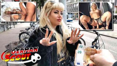 REAL GERMAN BABE KITANA ROUGH ANAL FUCK AT STREET PICKUP CASTING