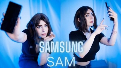 Robot Fucks Samsung Sam - MollyRedWolf