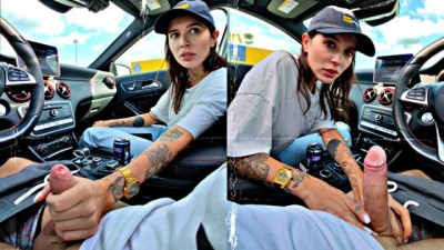 I Blowjob the Driver in Full View of other Road Users! Ghomestory