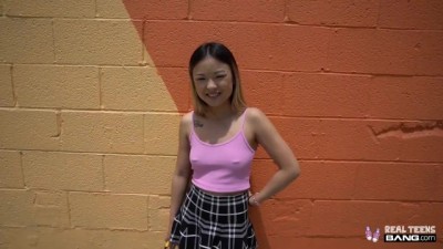 Real Young Asian Lulu Chu Fucked during Porn Casting (+18)