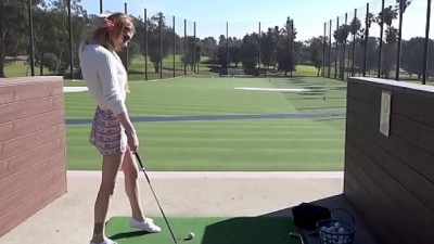 Bunny Colby Fucking on the golf course