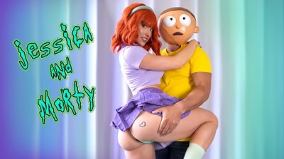 Jessica and Morty - Glaze Her Face!