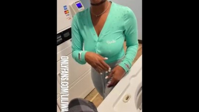 We got caught Fucking on camera in our hotel laundry room!! TEAMSTEE