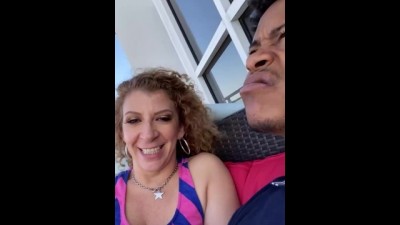 Sara Jay & Lil D smoke a Blunt & Talk Porn
