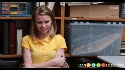 Petite Blonde Catarina Petrov Punished For Security
