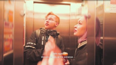 Blowjob on the balcony || Murstar