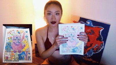 Alicia Hebi -- Color Coloring Book (Not Porn)