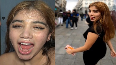 Cumwalk With Submissive Latina Teen Picked Up In Cumshot (+18)