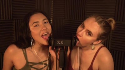 MUNA AND SAGE EAR FLUTTERING ASMR ACTION