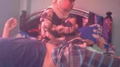 Hijab Muslim Married wife secretly cheating tries ANAL with neighbour