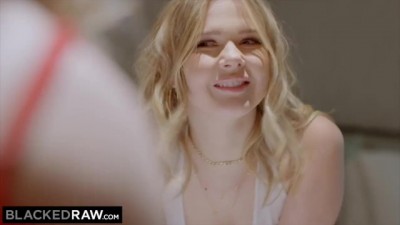 BLACKEDRAW Tiny Blondes Haley & Coco share a giant BBC