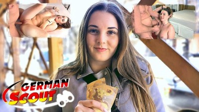 GERMAN SCOUT - Real Hot College Chick Needs Money