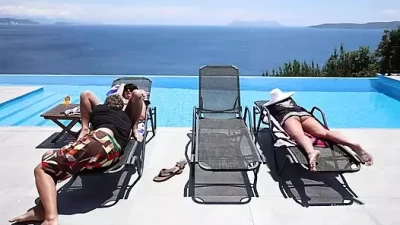 Public Hardcore: Wild Fuck on the Hotel Terrace!
