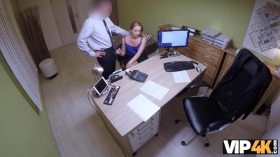 Hot MILF Gets Naughty with the Debt Collector