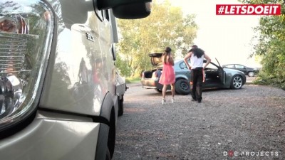Horny Mechanic Drenches Shrima in Cum - Hot Garage Action!