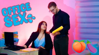 Sexy Secretary Gets Fucked Hard by Boss in Office Squirt Session