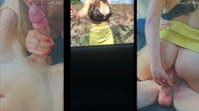 Young Horny Sexy Hitchhiker Posts her Fucking Memories on Snapchat (+18)